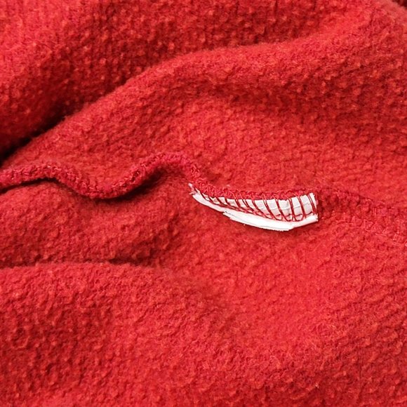 Majestic NFL Football Atlanta Falcons Hoodie Sweatshirt Red Size Medium - Picture 7 of 12